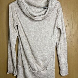 Cozy Cream Cowl Neck Sweater